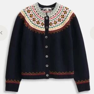 Alex Mill Hilde Fair Isle Cardigan